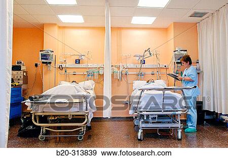 Resuscitation boxes at ICU, surgery area of hospital View Large Photo Image Stock Photo - Resuscitation boxes at ICU, surgery area of hospital. Fotosearch
