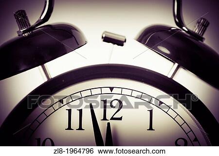 Retro style alarm clock. View Large Photo Image Stock Photograph - Retro style alarm clock.. Fotosearch