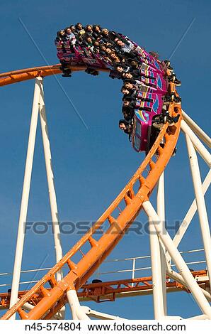Reverlers on a ride at the Fairground View Large Photo Image Picture - Reverlers on a ride at the Fairground. Fotosearch