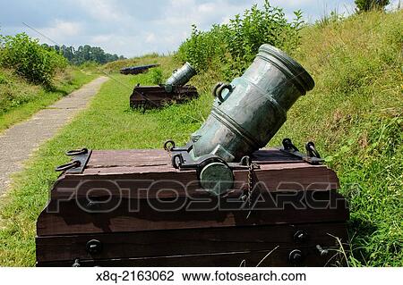 Revolutionary war mortor at Yorktown Battlefield National Park. View Large Photo Image Stock Image - Revolutionary war mortor at Yorktown Battlefield National Park.. Fotosearch