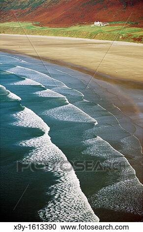 Rhossili Beach and Bay on the Gower Peninsula near Swansea, West Glamorgan, south Wales, United Kingdom View Large Photo Image Stock Image - Rhossili Beach and Bay on the Gower Peninsula near Swansea, West Glamorgan, south Wales, United Kingdom. Fotosearch