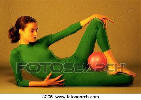 Rhythmic gymnastics View Large Photo Image Stock Photography - Rhythmic gymnastics. Fotosearch