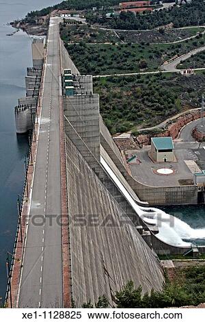 Rialb dam, La Noguera, Catalonia, Spain View Large Photo Image Stock Photography - Rialb dam, La Noguera, Catalonia, Spain. Fotosearch