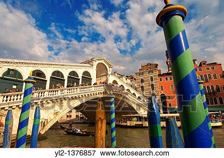 Rialto Bridge - Venice Italy View Large Photo Image Stock Photo - Rialto Bridge - Venice Italy. Fotosearch