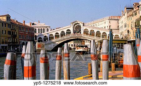 Stock Photo - Rialto Bridge Venice. Fotosearch