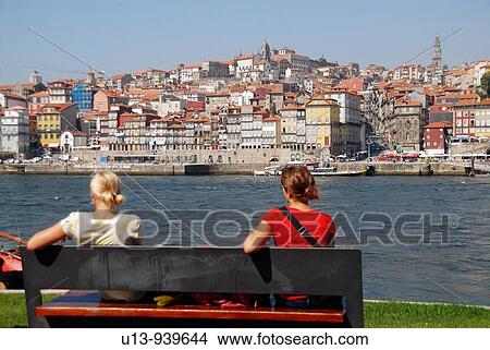 Ribeira District, Oporto, Portugal, Europe View Large Photo Image Picture - Ribeira District, Oporto, Portugal, Europe. Fotosearch