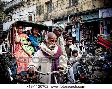 Rickshaw in Varanasi Uttar Pradesh India View Large Photo Image Stock Image - Rickshaw in Varanasi Uttar Pradesh India. Fotosearch