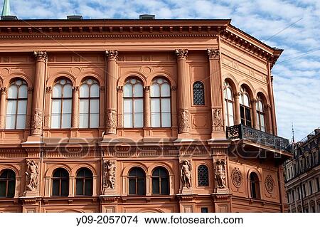Riga Stock Exchange building, Riga, Latvia. View Large Photo Image Picture - Riga Stock Exchange building, Riga, Latvia.. Fotosearch