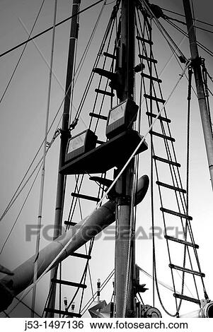 Rigging on commercial fishing boat, Charleston, Oregon View Large Photo Image Stock Photograph - Rigging on commercial fishing boat, Charleston, Oregon. Fotosearch