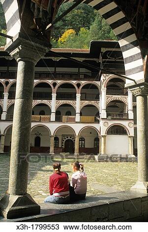 Rila Monastery, Bulgaria, Europe View Large Photo Image Stock Image - Rila Monastery, Bulgaria, Europe. Fotosearch