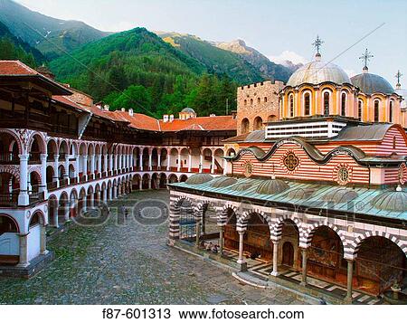 Rila Monastery, Bulgaria View Large Photo Image Stock Image - Rila Monastery, Bulgaria. Fotosearch