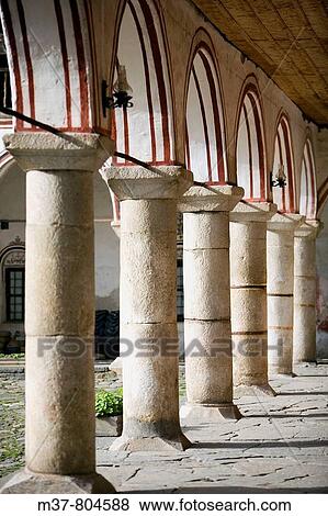 Stock Photo - Rila Monastery, Bulgaria. Fotosearch