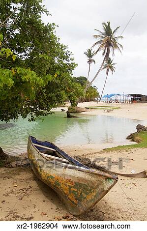 Picture - Rincon beach, Dominican Republic.. Fotosearch