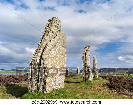 Ring of Brodgar, part of the UNESCO world heritage site Heart of Neolithic Orkney. View Large Photo Image Stock Photo - Ring of Brodgar, part of the UNESCO world heritage site Heart of Neolithic Orkney.. Fotosearch