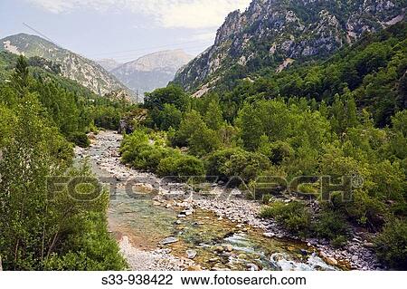 Rio Cinqueta Huesca, Arag? n, Spain View Large Photo Image Stock Image - Rio Cinqueta Huesca, Arag? n, Spain. Fotosearch
