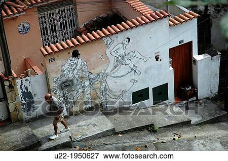 Stock Photo - Rio de Janeiro, Brazil, Santa Teresa neighborhood. Fotosearch