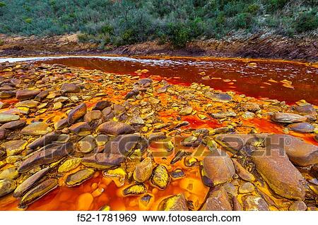 RIO TINTO, HUELVA, ANDALUCIA, SPAIN, EUROPE. View Large Photo Image Stock Photo - RIO TINTO, HUELVA, ANDALUCIA, SPAIN, EUROPE.. Fotosearch