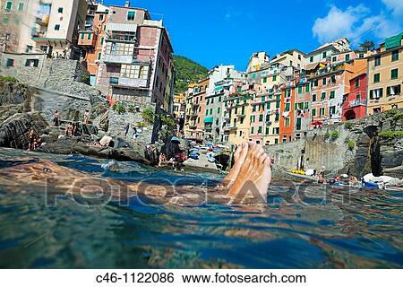 Riomaggiore. Cinque Terre. Liguria. Italian Riviera. Italy. View Large Photo Image Stock Photograph - Riomaggiore. Cinque Terre. Liguria. Italian Riviera. Italy.. Fotosearch