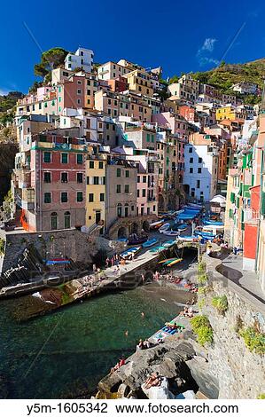 Riomaggiore, Cinque Terre National Park, Province of La Spezia, Liguria, Italy, Europe View Large Photo Image Stock Image - Riomaggiore, Cinque Terre National Park, Province of La Spezia, Liguria, Italy, Europe. Fotosearch