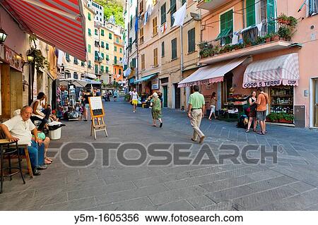 Riomaggiore, Cinque Terre National Park, Province of La Spezia, Liguria, Italy, Europe View Large Photo Image Stock Photograph - Riomaggiore, Cinque Terre National Park, Province of La Spezia, Liguria, Italy, Europe. Fotosearch