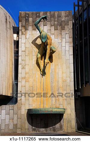 River God Tyne Statue at The Civic Centre Newcastle Upon Tyne England View Large Photo Image Stock Photography - River God Tyne Statue at The Civic Centre Newcastle Upon Tyne England. Fotosearch