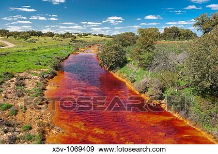 Stock Photo - Rivera in the Sierra. Huelva. Andalusia. Spain. Fotosearch
