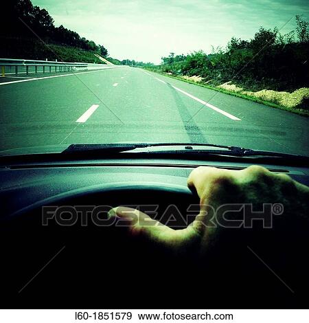 Stock Photo - Road in France. Fotosearch