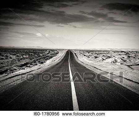Road in the Sahara, Sahara Occidental, Morocco View Large Photo Image Stock Photograph - Road in the Sahara, Sahara Occidental, Morocco. Fotosearch