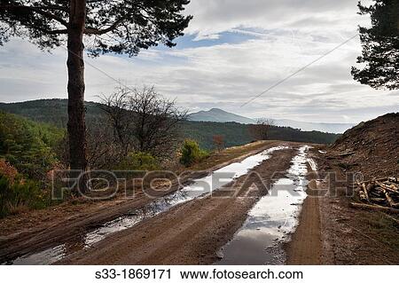 Road in the Sierra de la Puebla Sierra Norte Madrid Spain View Large Photo Image Stock Image - Road in the Sierra de la Puebla Sierra Norte Madrid Spain. Fotosearch
