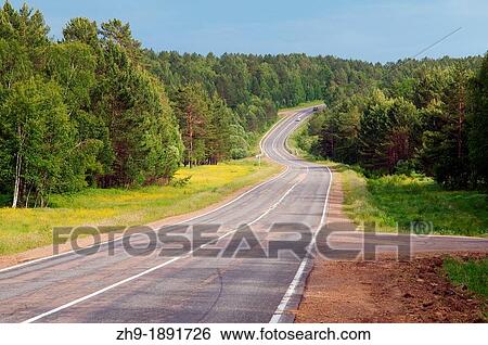 Road Irkutsk-Listvyanka, Irkutsk region, Siberia, Russian Federation View Large Photo Image Stock Photograph - Road Irkutsk-Listvyanka, Irkutsk region, Siberia, Russian Federation. Fotosearch