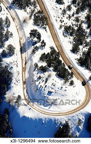Road, Serra del Cadi, Barcelona province, Catalonia, Spain. View Large Photo Image Picture - Road, Serra del Cadi, Barcelona province, Catalonia, Spain.. Fotosearch
