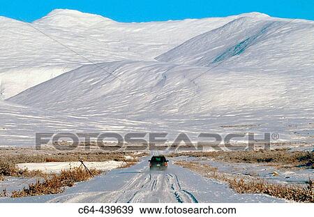 Road to Taylor. Seward peninsula. Alaska. USA View Large Photo Image Stock Photo - Road to Taylor. Seward peninsula. Alaska. USA. Fotosearch