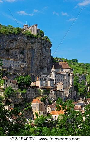 Rocamadour, Midi-Pyrenees Region, Lot Department, France, Europe View Large Photo Image Stock Image - Rocamadour, Midi-Pyrenees Region, Lot Department, France, Europe. Fotosearch