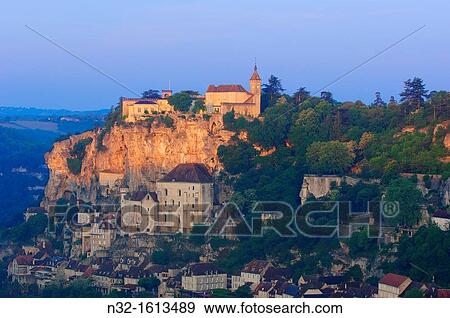 Rocamadour, Midi-Pyrenees Region, Lot Department, France, Europe View Large Photo Image Stock Photo - Rocamadour, Midi-Pyrenees Region, Lot Department, France, Europe. Fotosearch