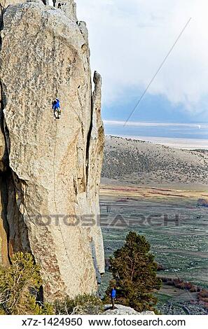 Rock climbing a route called Sancho Rama which is rated 5, 10 and located on the Upper Comp Wall at Castle Rocks State Park near the town of Almo in southern Idaho View Large Photo Image Stock Image - Rock climbing a route called Sancho Rama which is rated 5, 10 and located on the Upper Comp Wall at Castle Rocks State Park near the town of Almo in southern Idaho. Fotosearch