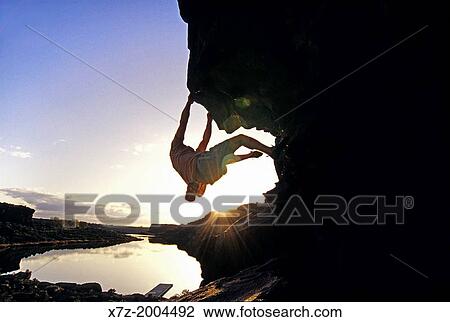 rock climbing and bouldering a route called The Overhang at Dierkes Lake Park in the Snake River Canyon near the city of Twin Falls in southern Idaho. View Large Photo Image Stock Image - rock climbing and bouldering a route called The Overhang at Dierkes Lake Park in the Snake River Canyon near the city of Twin Falls in southern Idaho.. Fotosearch