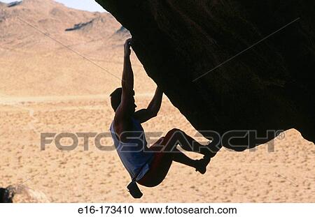 Rock climbing in California desert View Large Photo Image Stock Image - Rock climbing in California desert. Fotosearch
