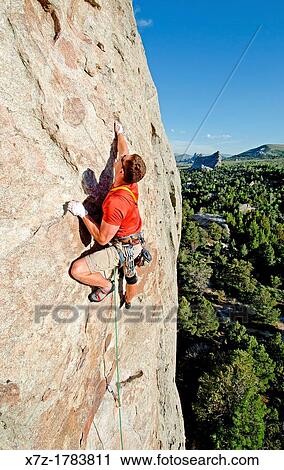 rock climbing Scream Cheese which is rated 5, 9 and located on the Anteater at The City Of Rocks National Reserve near the town of Almo in southern Idaho View Large Photo Image Stock Image - rock climbing Scream Cheese which is rated 5, 9 and located on the Anteater at The City Of Rocks National Reserve near the town of Almo in southern Idaho. Fotosearch