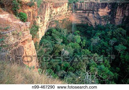 Rocks and sandstones cliffs (primeval dry forest). Chapada dos Guimaraes National Park. Mato Grosso. Brazil. View Large Photo Image Stock Image - Rocks and sandstones cliffs (primeval dry forest). Chapada dos Guimaraes National Park. Mato Grosso. Brazil.. Fotosearch