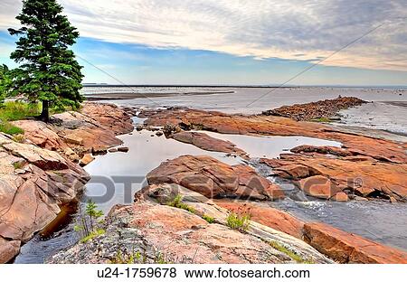 Rocky Shores, Longue Rive, North Shore, St Lawrence, Cote Nord, Quebec, Canada View Large Photo Image Stock Photo - Rocky Shores, Longue Rive, North Shore, St Lawrence, Cote Nord, Quebec, Canada. Fotosearch