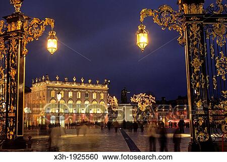 Rococo style gilded wrought iron gates by Jean Lamour, Museum of Fine Arts, Place Stanislas, Nancy, Meurthe-et-Moselle department, Lorraine region, France, Europe View Large Photo Image Stock Image - Rococo style gilded wrought iron gates by Jean Lamour, Museum of Fine Arts, Place Stanislas, Nancy, Meurthe-et-Moselle department, Lorraine region, France, Europe. Fotosearch