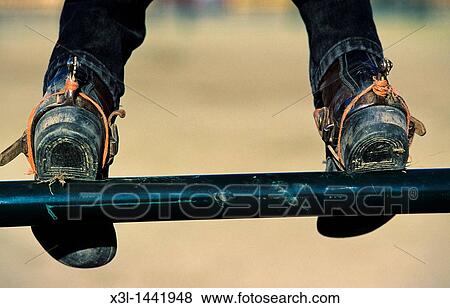Stock Photo - Rodeo in Redstone British Columbia Canada. Fotosearch