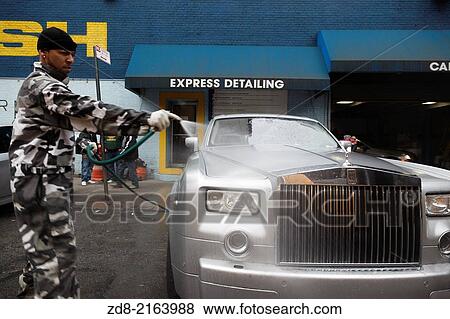 rolls royce washing. View Large Photo Image Stock Photo - rolls royce washing.. Fotosearch
