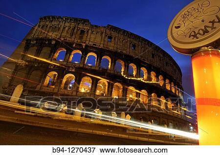 Roman Coliseum. Started between 70-72 AD under emperor Vespasian, completed in 80 AD under Titus. Rome, Italy. View Large Photo Image Stock Photo - Roman Coliseum. Started between 70-72 AD under emperor Vespasian, completed in 80 AD under Titus. Rome, Italy.. Fotosearch