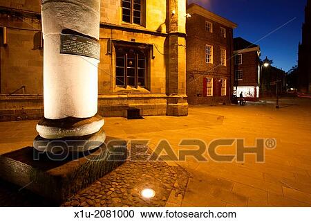 Roman Column in Minster Piazza at Dusk City of York Yorkshire England. View Large Photo Image Stock Image - Roman Column in Minster Piazza at Dusk City of York Yorkshire England.. Fotosearch