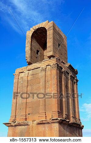Roman mausoleum of Flavii 2nd century, Kasserine, Tunisia View Large Photo Image Stock Image - Roman mausoleum of Flavii 2nd century, Kasserine, Tunisia. Fotosearch