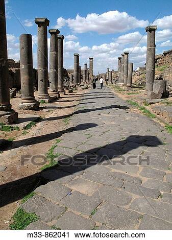 Roman ruins, Bosra, Syria View Large Photo Image Stock Image - Roman ruins, Bosra, Syria. Fotosearch