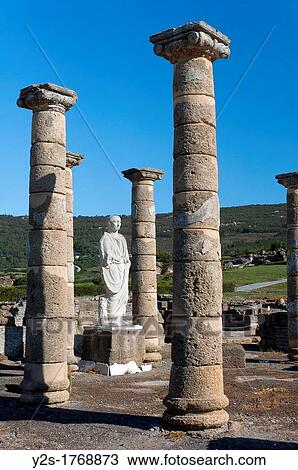 Roman ruins of Baelo Claudia, Basilica, Tarifa, Cadiz-province, Spain View Large Photo Image Stock Image - Roman ruins of Baelo Claudia, Basilica, Tarifa, Cadiz-province, Spain. Fotosearch