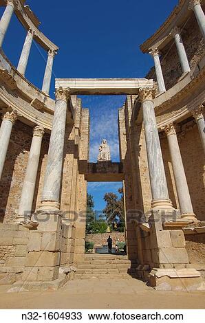 Roman theatre, Mrida, Badajoz province, Extremadura, Spain View Large Photo Image Stock Image - Roman theatre, Mrida, Badajoz province, Extremadura, Spain. Fotosearch