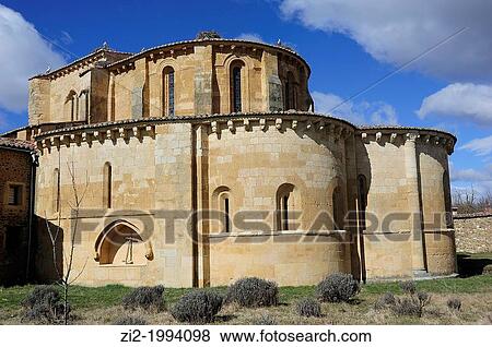 Romanesque apse of the church of Santa Maria. Gradefes, Leon, Spain View Large Photo Image Stock Photo - Romanesque apse of the church of Santa Maria. Gradefes, Leon, Spain. Fotosearch